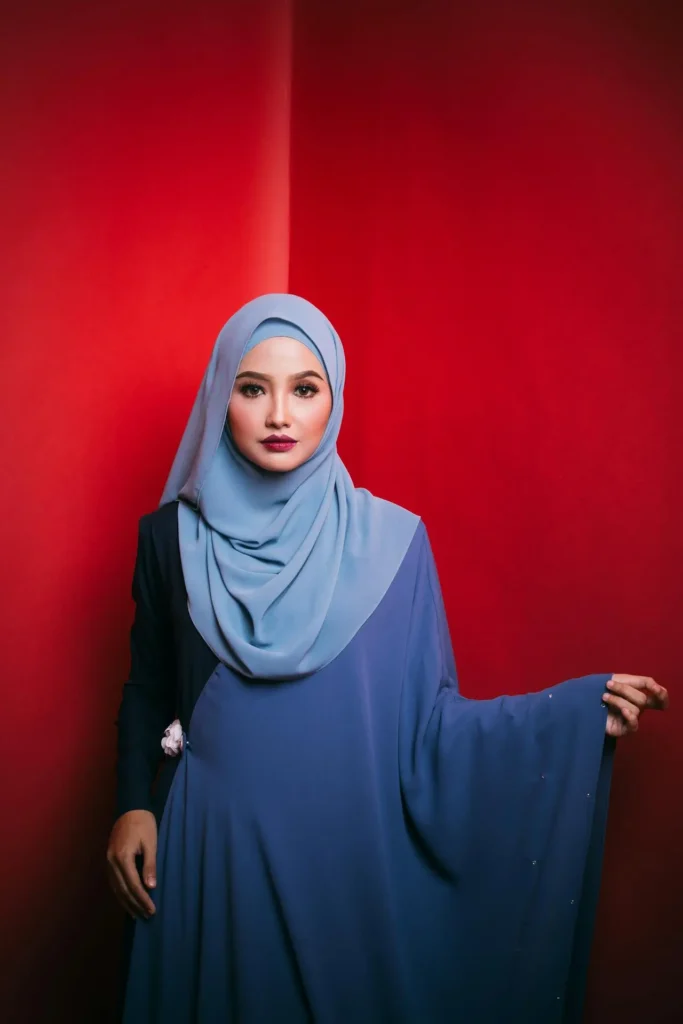 abaya dress with hijab